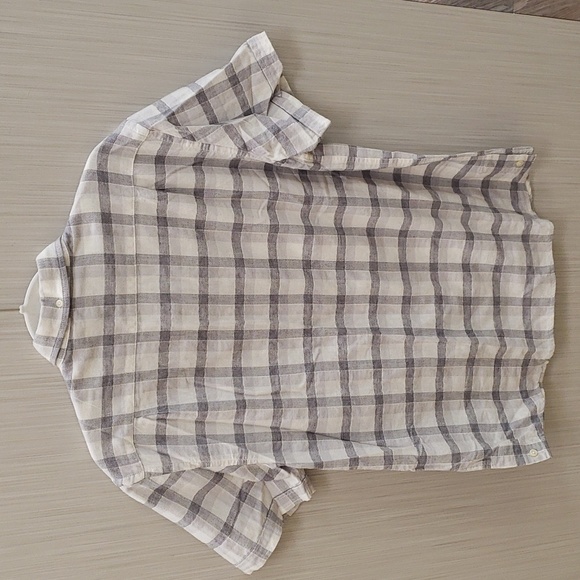 Joes Jeans Button Down Mens Shirt Size Medium Grey Plaid JMFA2006 - Picture 3 of 4